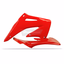 POLISPORT Ouïes de radiateur rouge Honda CRF450R
