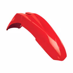 POLISPORT Garde-boue avant Supermotard rouge