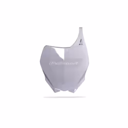 POLISPORT Plaque numéro frontale blanc Yamaha