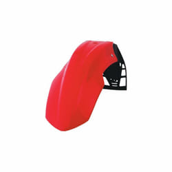 POLISPORT Garde boue avant Freeflow universel rouge