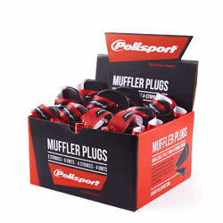POLISPORT Kit de bouchons de pot d'échappement - 4 pièces 2T / 6 pièces 4T