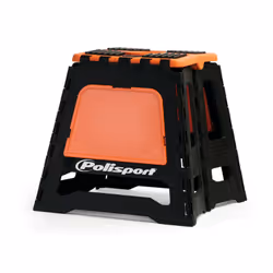 POLISPORT Lève-moto fixe repliable orange/noir