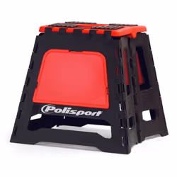 POLISPORT Lève-moto fixe repliable rouge CR/noir