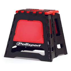 POLISPORT Lève-moto fixe repliable rouge CR/noir