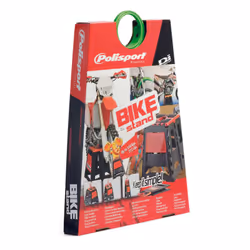 POLISPORT Lève-moto fixe repliable rouge CR/noir