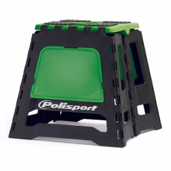 POLISPORT Lève-moto fixe repliable vert/noir