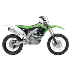 POLISPORT Ouïes de radiateur couleur origine vert/noir Kawasaki KX450F
