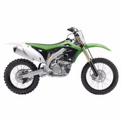POLISPORT Ouïes de radiateur couleur origine vert/noir Kawasaki KX450F