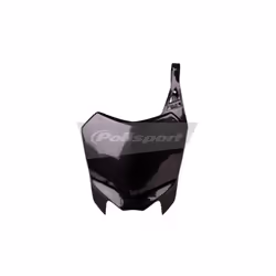 POLISPORT Plaque numéro frontale noir Honda CRF110F