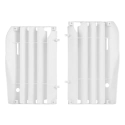 POLISPORT Cache radiateur blanc Honda CRF250R