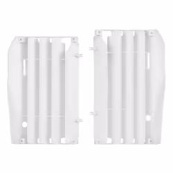 POLISPORT Cache radiateur blanc Honda CRF250R