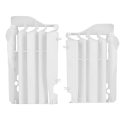 POLISPORT Cache radiateur blanc Honda CRF450R