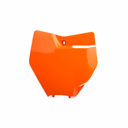 POLISPORT Plaque numéro frontale orange KTM