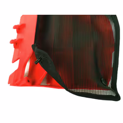 POLISPORT Filet cache radiateur noir Honda CRF250R