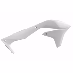 POLISPORT Ouïes de radiateur blanc Kawasaki KX450F