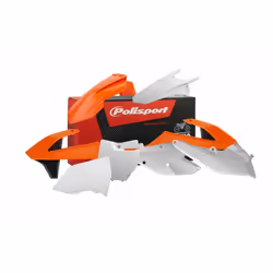 POLISPORT Kit plastique couleur origine (2016) orange/blanc/noir KTM