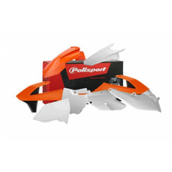 POLISPORT Kit plastique couleur origine (2016) orange/blanc/noir KTM