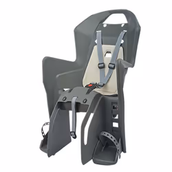 Siège de vélo arrière avec une fixation porte-bagages enfant Polisport Koolah CFS