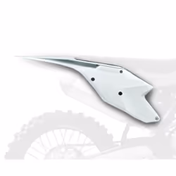POLISPORT Garde-boue arrière blanc KTM