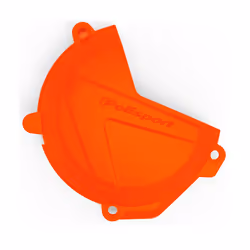 POLISPORT Protection de carter d'embrayage orange KTM