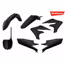 POLISPORT Kit plastique noir Yamaha YZ450F