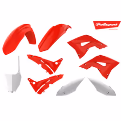 POLISPORT Kit plastique Restyle couleur origine Honda