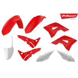 POLISPORT Kit plastique Restyle couleur origine Honda