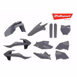 POLISPORT Kit plastiques gris nardo KTM SX/SX-F
