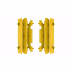 POLISPORT Cache radiateur jaune Suzuki
