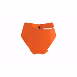 POLISPORT Plaque numéro frontale orange