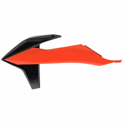 POLISPORT Ouïes de radiateur noir/orange fluo KTM SX/SX-F