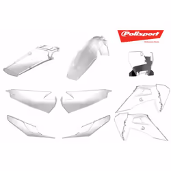 POLISPORT Kit plastiques transparent Husqvarna TC/FC
