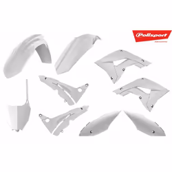 POLISPORT Kit plastiques blanc Honda CR125/250R