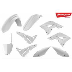 POLISPORT Kit plastiques blanc Honda CR125/250R