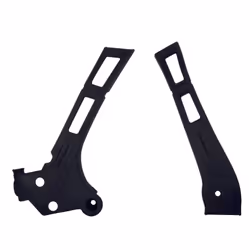 POLISPORT Protection de cadre noir Yamaha YZ125/250