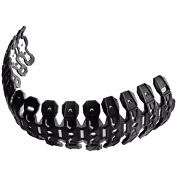 POLISPORT Protection d'echappement Armadillo noir - Vue supplémentaire 4