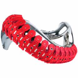 POLISPORT Protection d'echappement Armadillo rouge