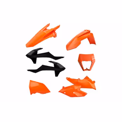 POLISPORT Kit plastique Enduro couleur origine KTM EXC/EXC-F