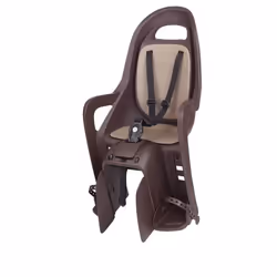 Siège de vélo arrière avec fixation porte-bagages enfant Polisport Groovy Maxi CFS