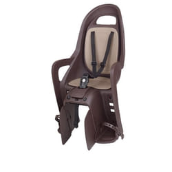 Siège de vélo arrière avec fixation porte-bagages enfant Polisport Groovy Maxi CFS