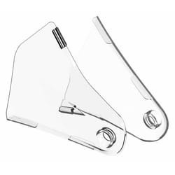 POLISPORT Protections de plaques latérales transparent KTM