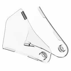 POLISPORT Protection de plaques latérales transparent Husqvarna