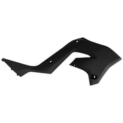 POLISPORT Ouies de radiateur noir Kawasaki KX125/250