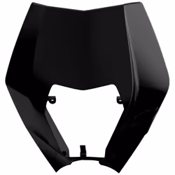 POLISPORT Plaque phare noir KTM EXC/EXC-F
