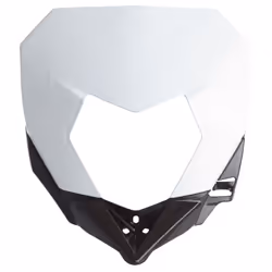 POLISPORT Plaque phare blanc - Sherco SE/SEF-R
