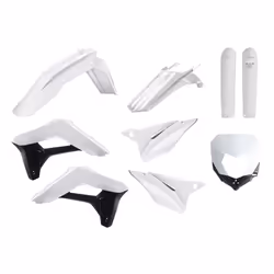 POLISPORT Kit plastique blanc