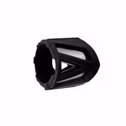 POLISPORT Protection de silencieux longue noir