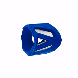 POLISPORT Protection de silencieux longue bleu