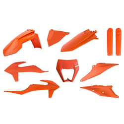 POLISPORT Kit plastiques orange KTM