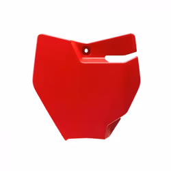 POLISPORT Plaque numéro frontale - rouge Gas Gas MC65